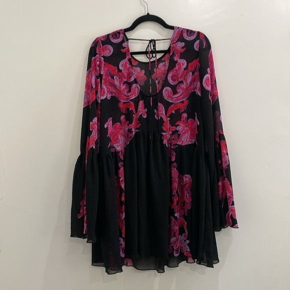 People Symphony Slip Dress Size Medium - Picture 7 of 13